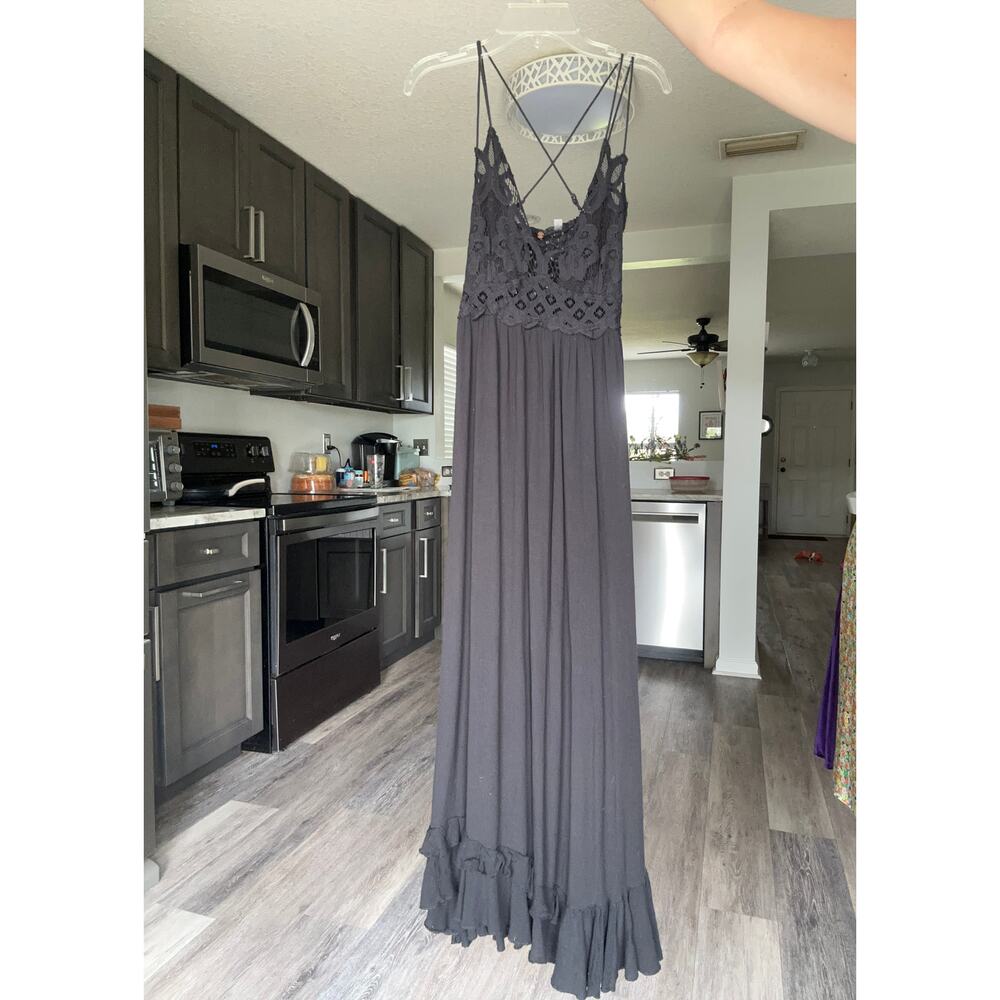Black Free People Lace Dress - Picture 12 of 12